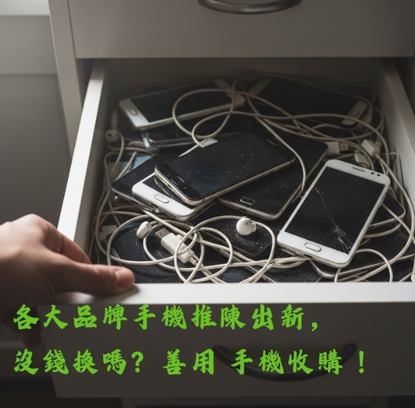 各大品牌手機推陳出新，沒錢換嗎？善用 手機收購 ！